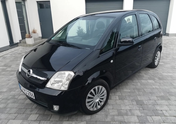 Opel Meriva cena 6990 przebieg: 260000, rok produkcji 2004 z Chojna małe 29